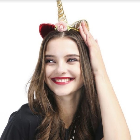 CHOOSE 3! Halloween SALE! Pretty Unicorn Kitty Cat Flower Beautiful Headbands - Picture 7 of 16